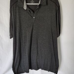 Swiss Tech Gray Polo Shirt Classic Casual Style